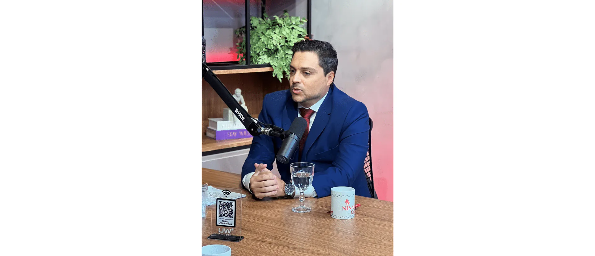 Gravação ao podcast Ninalicast